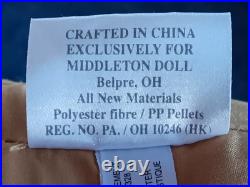 Lee Middleton Doll 24 Girl AA Toddler African American Vinyl Cloth Reva 2004 EU