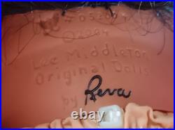 Lee Middleton Doll 24 Girl AA Toddler African American Vinyl Cloth Reva 2004 EU