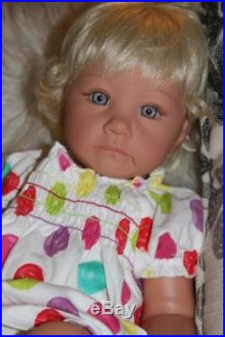 Lee Middleton Petals and Posies Limitied Edition Baby Girl Doll #56/1000 Helland