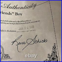 Lee Middleton reva Shick Forever Friendbaby Boy 18 vinyl ltd. 359/1500