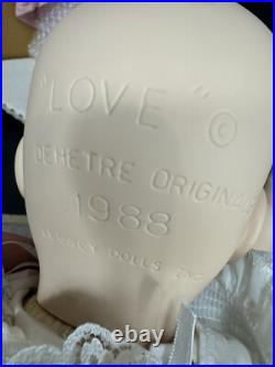 Legacy Originals Vinyl Baby Doll LOVE TERRI DEHETRE 1988 Signed And Numbered Legacy Originals Vinyl Baby Doll LOVE TERRI DEHETRE 1988 Signed And Numbered