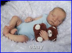 Levi Bonnie Brown Reborn baby boy doll Certificates