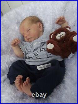 Levi Bonnie Brown Reborn baby boy doll Certificates