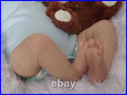 Levi Bonnie Brown Reborn baby boy doll Certificates