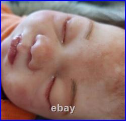 Lexi Reborn Girl Baby Doll Sleeping Painted & Rooted Hair