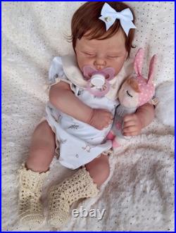 Lifelike 19 Reborn Baby Dolls Realistic Newborn Sleeping Adorable Realistic Toy