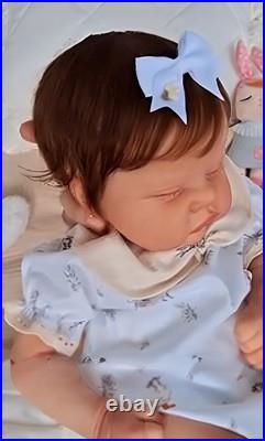 Lifelike 19 Reborn Baby Dolls Realistic Newborn Sleeping Adorable Realistic Toy