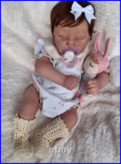 Lifelike 19 Reborn Baby Dolls Realistic Newborn Sleeping Adorable Realistic Toy