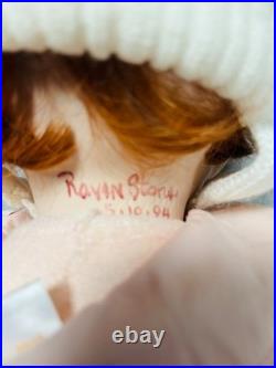 Lifelike Baby Doll Realistic Vinyl Pink Skirt Heart Sweater Hat Collectible