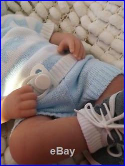 Lifelike Child`s Reborn Baby Doll Limited Sale Super Soft Vinyl Sunbeambabies