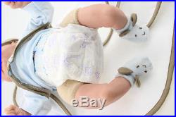 Lifelike Handmade Baby Boy Doll Silicone Vinyl Reborn Newborn Dolls Cute Gift