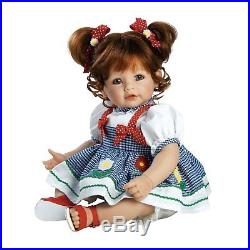 Lifelike Handmade Realistic Vinyl 20 inch Toddler Girl Doll Gift Great to Reborn