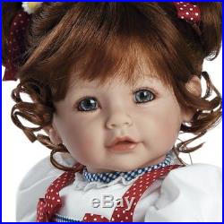 Lifelike Handmade Realistic Vinyl 20 inch Toddler Girl Doll Gift Great to Reborn