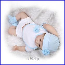 Lifelike Handmade Silicone Vinyl Baby Boy Doll Reborn Newborn Dolls+Clothes 20'