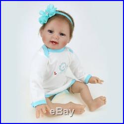 Lifelike Newborn Reborn Dolls Silicone Vinyl Handmade Dolls Gifts Realistic Baby