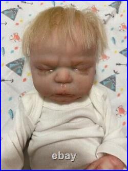 Lifelike Ooak baby boy Jack 3D art reborn anatomically correct doll