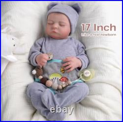 Lifelike Reborn Baby Dolls 17 Inch Realistic Newborn Baby Dolls