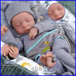 Lifelike Reborn Baby Dolls 17 Inches Realistic Newborn Baby Dolls, Real Life B