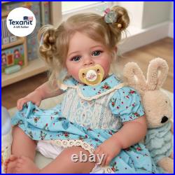 Lifelike Reborn Baby Dolls 18 Inch Realistic-Newborn Baby Dolls Blond Girl Han