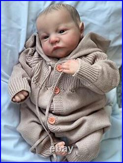 Lifelike Reborn Baby Dolls 19Inch Baby Soft Vinyl Silicone Realistic Newborn