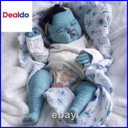 Lifelike Reborn Baby Dolls 19 Inch Realistic Newborn Avatar Doll Cloth Body Real