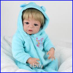 Lifelike Reborn Baby Dolls 22 Toddler Boy&24Girl Handmade Cuddly Babies Gifts