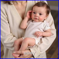 Lifelike Reborn Baby Dolls Boy 19 Inch Full Body Silicone Realistic Newborn Baby