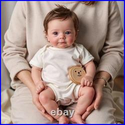 Lifelike Reborn Baby Dolls Boy 19 Inch Full Body Silicone Realistic Newborn Baby