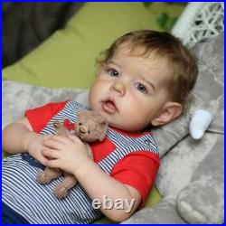 Lifelike Reborn Baby Dolls Boy 19 Inch Full Body Silicone Realistic Newborn Baby