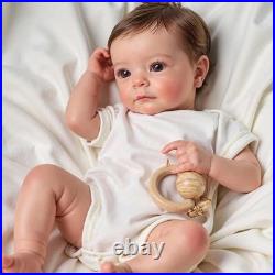 Lifelike Reborn Baby Dolls Boy 19 Inch Full Body Silicone Realistic Newborn Baby
