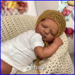 Lifelike Reborn Baby Dolls Boy 19 Inch Full Body Silicone Realistic Newborn Baby