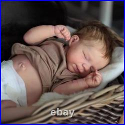 Lifelike Reborn Baby Dolls Boy 19 Inch Full Body Silicone Realistic Newborn Baby