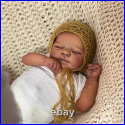Lifelike Reborn Baby Dolls Boy 19 Inch Full Body Silicone Realistic Newborn Baby