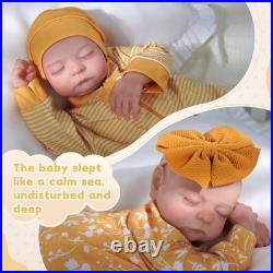 Lifelike Reborn Baby Dolls Twins, 20 inch Realistic Newborn Real Life Baby Boy G