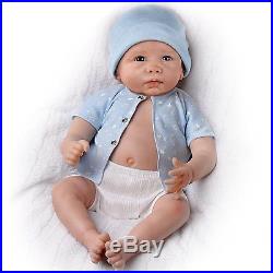 Lifelike Sweet Baby Liam Baby Boy Doll Is Fully Poseable 20 SO TRULY REAL VINYL