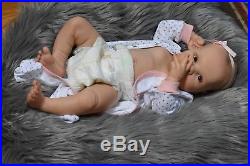Limited Edition Pilar, reborn doll Sculpture by Adrie Stoete