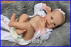 Limited Edition Pilar, reborn doll Sculpture by Adrie Stoete