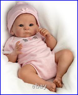 Little Peanut Realistic Reborn Baby Doll Lifelike Newborn with Soft Realtouch V