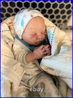 Londyn Reborn Boy Doll by Denise Pratt