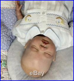 Long Sold Out LE Buggy By Bonnie Brown Reborn Lifelike Newborn Baby Doll