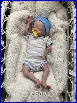 Long Sold Out LE Buggy By Bonnie Brown Reborn Lifelike Newborn Baby Doll