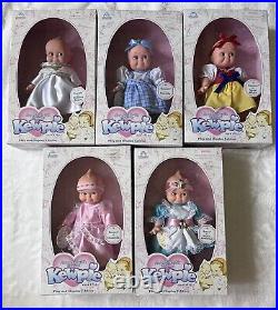 Lot Of 5 Kewpie Dolls Sleeping Beauty Dorothy Snow White Cinderella Alice NIB Lot Of 5 Kewpie Dolls Sleeping Beauty Dorothy Snow White Cinderella Alice NIB