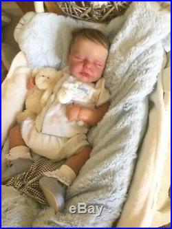 Loulou by Joanna Kazmierzak reborn baby doll