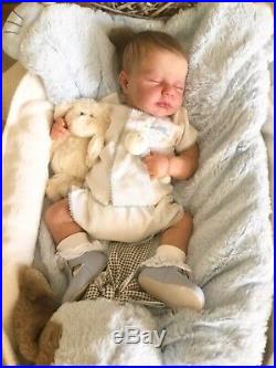 Loulou by Joanna Kazmierzak reborn baby doll