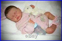 Loulou by Joanna Kazmierzak reborn baby doll