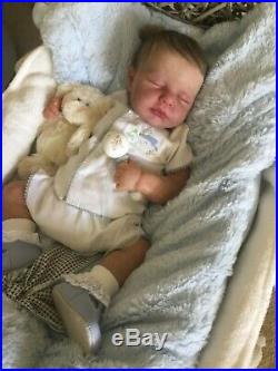 Loulou by Joanna Kazmierzak reborn baby doll