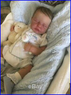 Loulou by Joanna Kazmierzak reborn baby doll