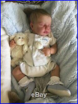 Loulou by Joanna Kazmierzak reborn baby doll