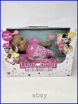 Luvabella Newborn Interactive Doll Sounds Movement Spin Master Lifelike Baby Luvabella Newborn Interactive Doll Sounds Movement Spin Master Lifelike Baby