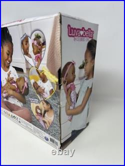 Luvabella Newborn Interactive Doll Sounds Movement Spin Master Lifelike Baby